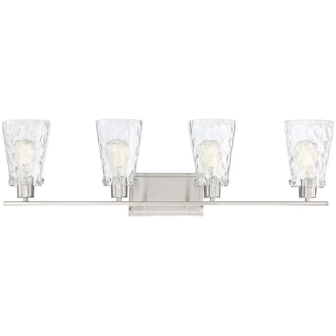 Savoy House - Vaughan Four Light Bath Bar - 8-4508-4-SN | Montreal Lighting & Hardware