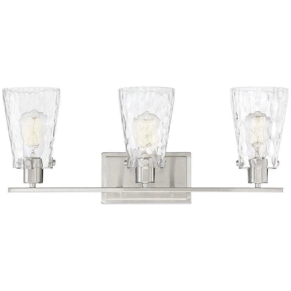 Savoy House - Vaughan Three Light Bath Bar - 8-4508-3-SN | Montreal Lighting & Hardware