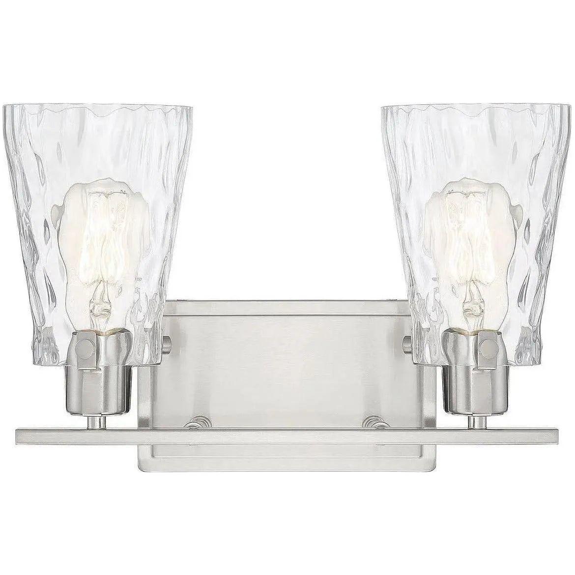 Savoy House - Vaughan Two Light Bath Bar - 8-4508-2-SN | Montreal Lighting & Hardware