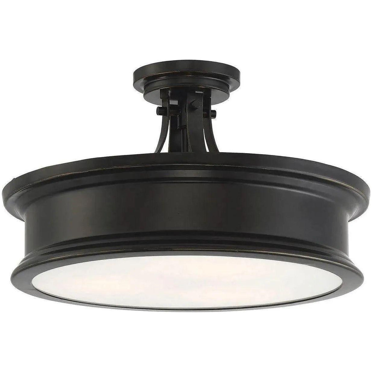 Savoy House - Watkins Three Light Semi-Flush Mount - 6-134-3-44 | Montreal Lighting & Hardware