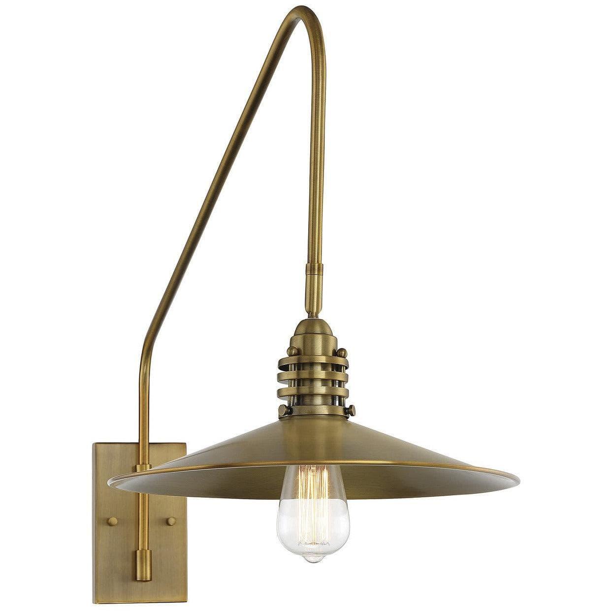 Savoy House - Wheaton One Light Wall Sconce - 9-195CP-1-322 | Montreal Lighting & Hardware