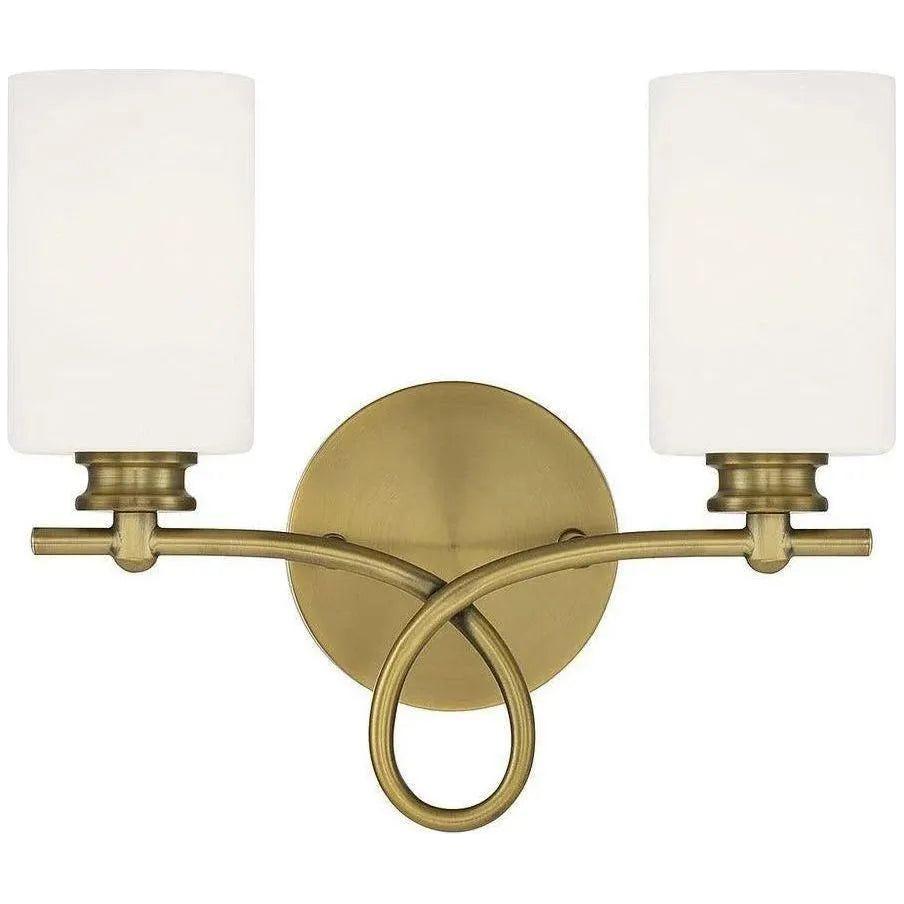 Savoy House - Woodbury Two Light Bath Bar - 8-530-2-322 | Montreal Lighting & Hardware