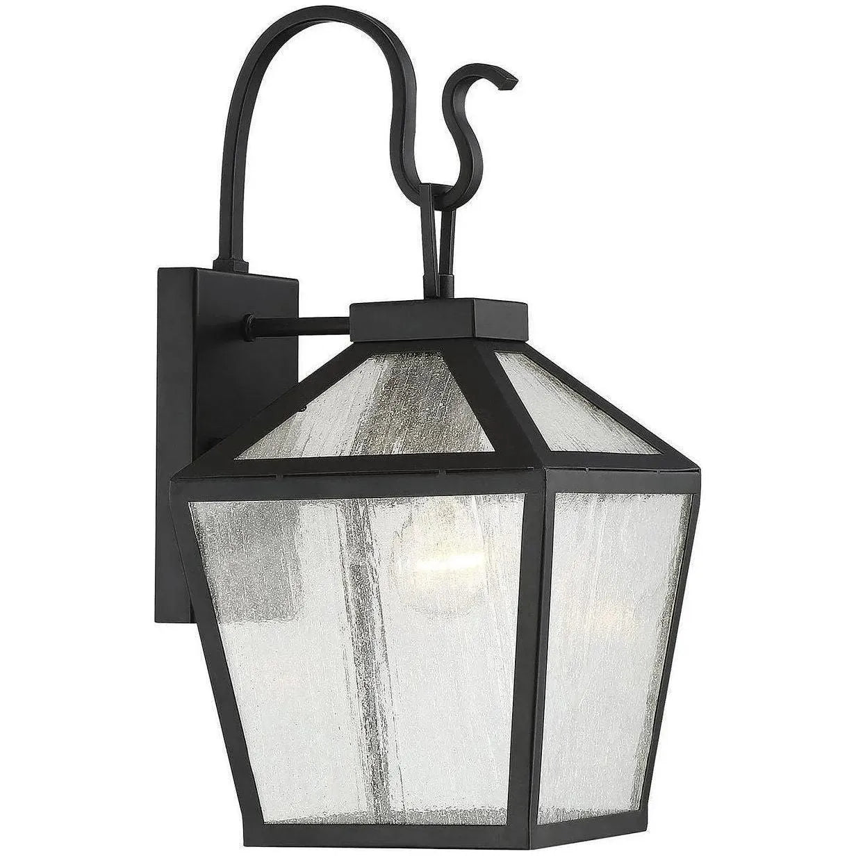 Savoy House - Woodstock One Light Wall Mount - 5-100-BK | Montreal Lighting & Hardware