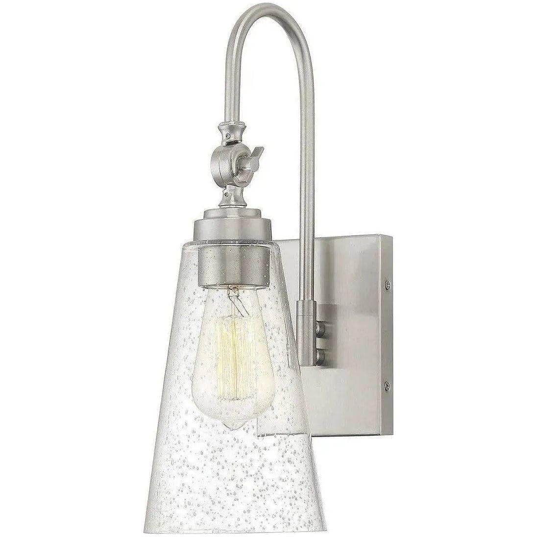Savoy House - York One Light Wall Sconce - 9-108-1-SN | Montreal Lighting & Hardware