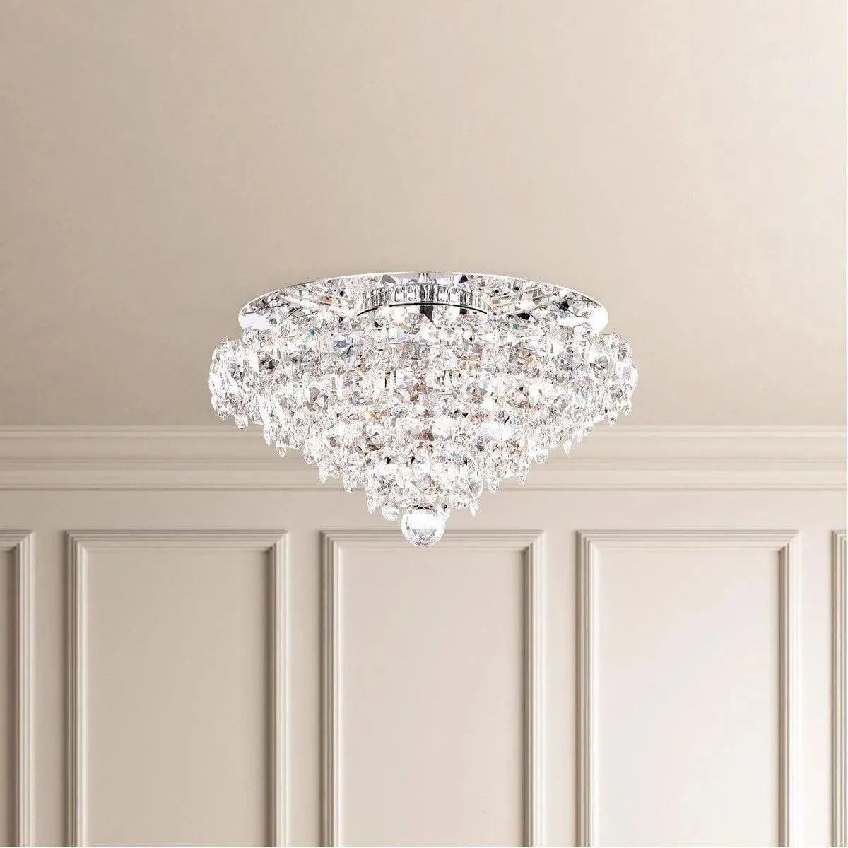 Schonbek 1870 - Baronet Semi Flush - BN1416N-401S | Montreal Lighting & Hardware