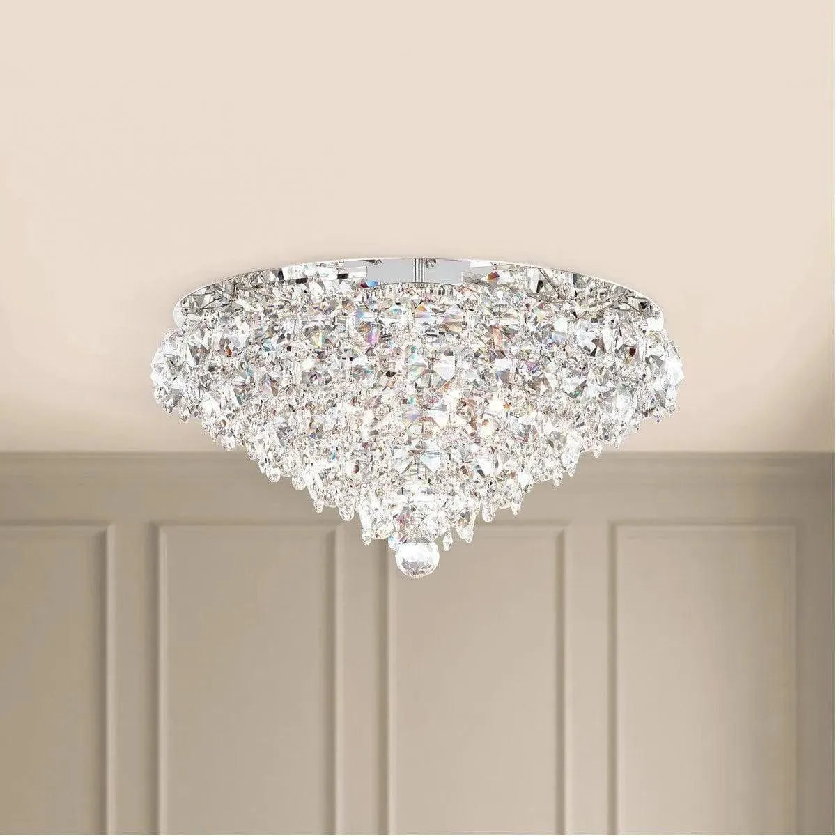 Schonbek 1870 - Baronet Semi Flush - BN1424N-401S | Montreal Lighting & Hardware