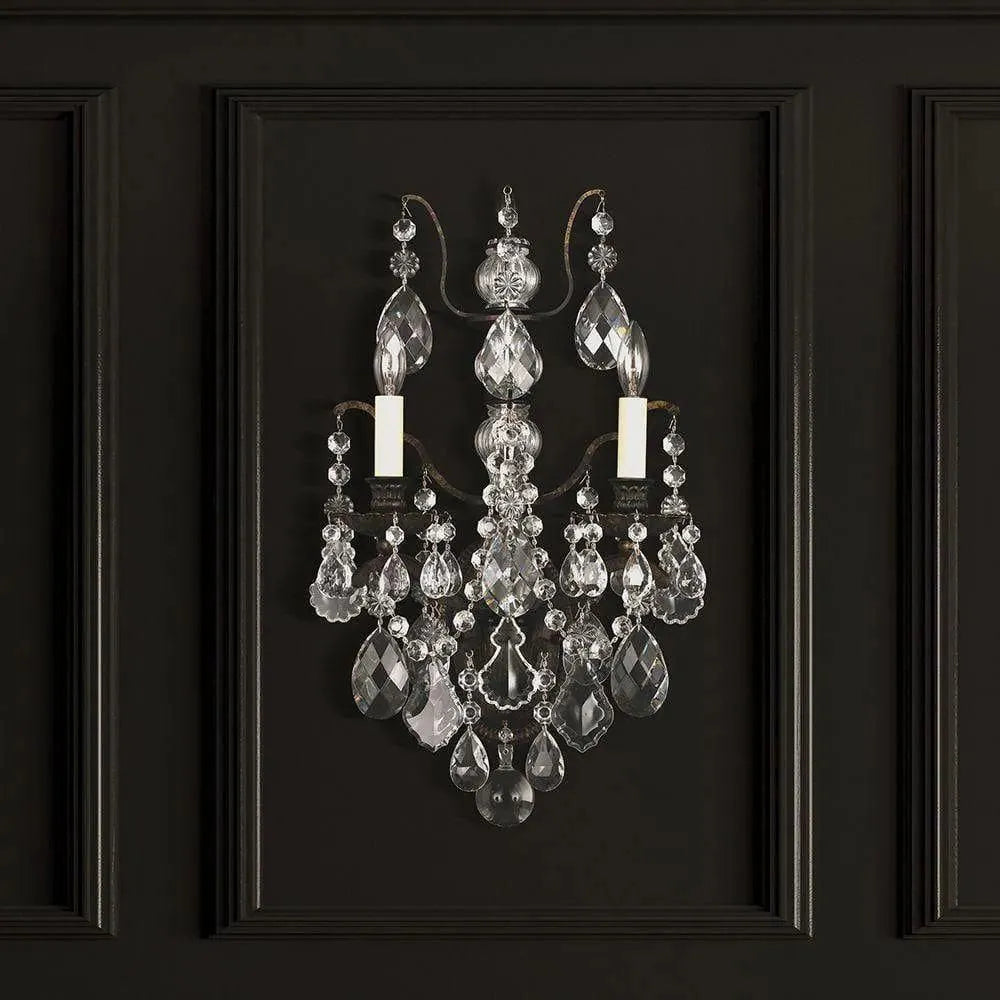 Schonbek 1870 - Bordeaux Wall Sconce - 5766-76L | Montreal Lighting & Hardware