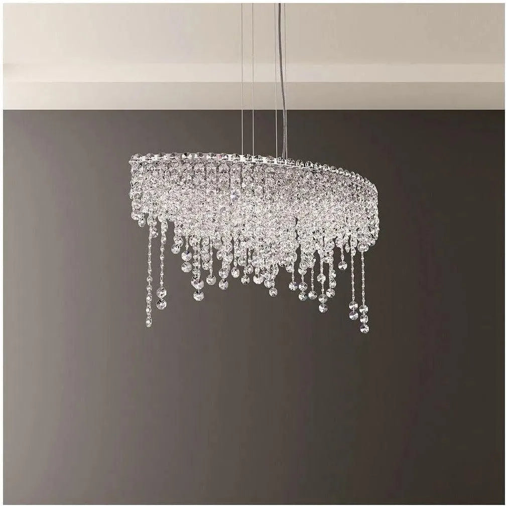 Schonbek 1870 - Chantant Linear Pendant - CH3611N-401H | Montreal Lighting & Hardware