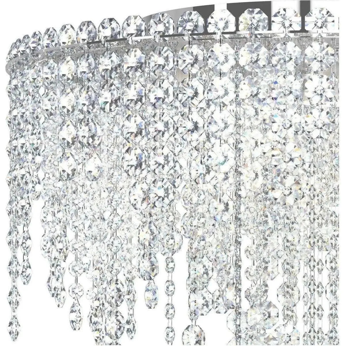 Schonbek 1870 - Chantant Semi Flush - CH0802N-401H | Montreal Lighting & Hardware