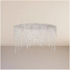 Schonbek 1870 - Chantant Semi Flush - CH4802N-401H | Montreal Lighting & Hardware