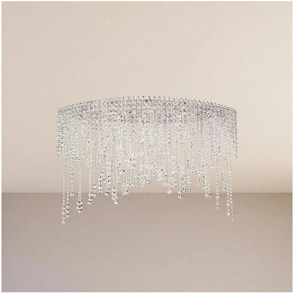 Schonbek 1870 - Chantant Semi Flush - CH4802N-401H | Montreal Lighting & Hardware