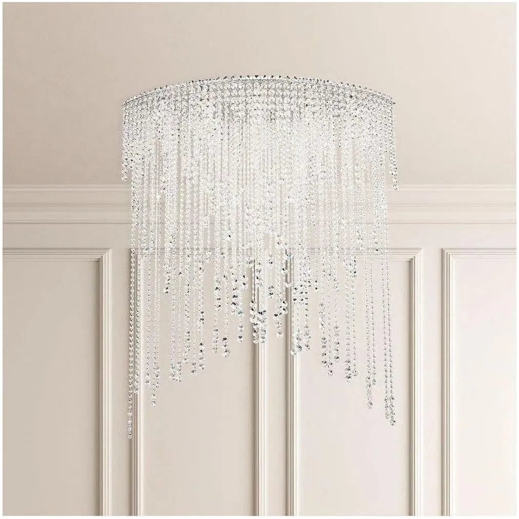 Schonbek 1870 - Chantant Semi Flush - CH4803N-401H | Montreal Lighting & Hardware