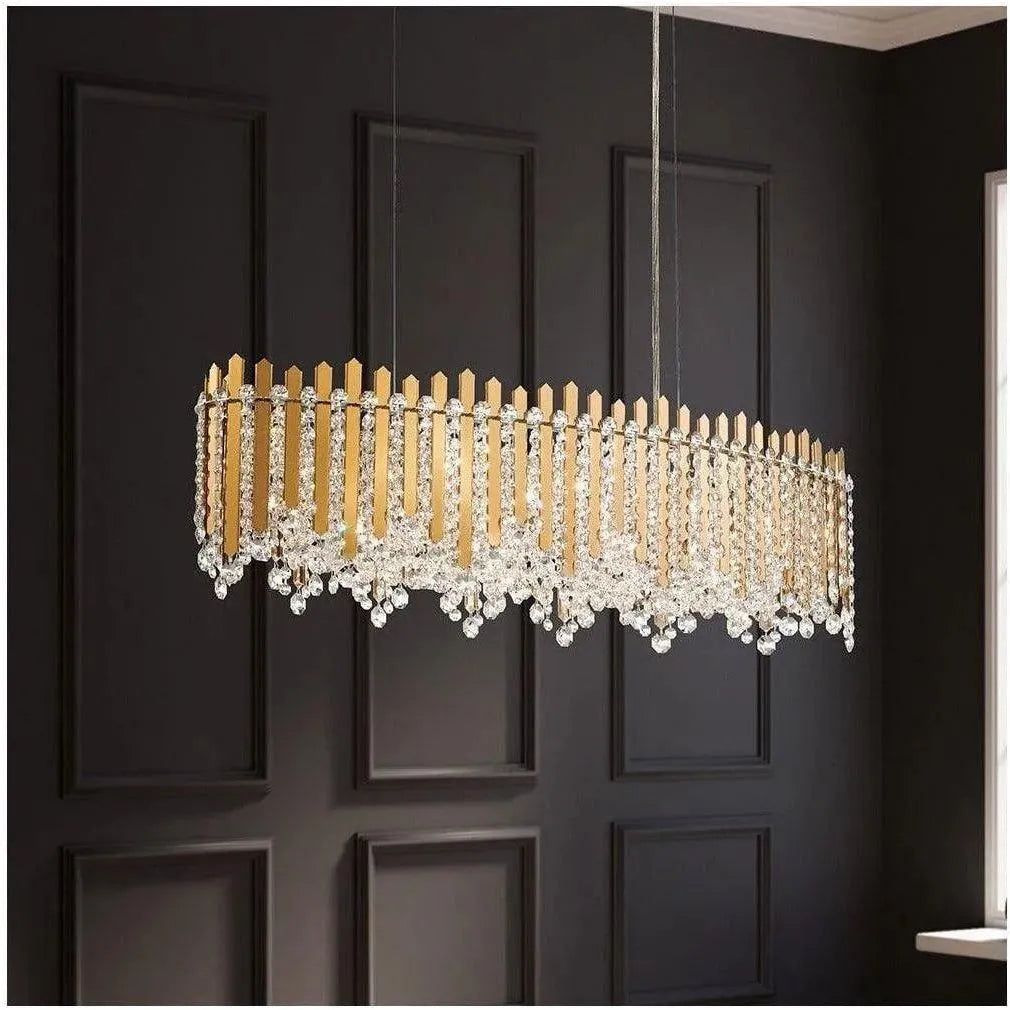 Schonbek 1870 - Chatter Linear Pendant - MX8340N-401S | Montreal Lighting & Hardware