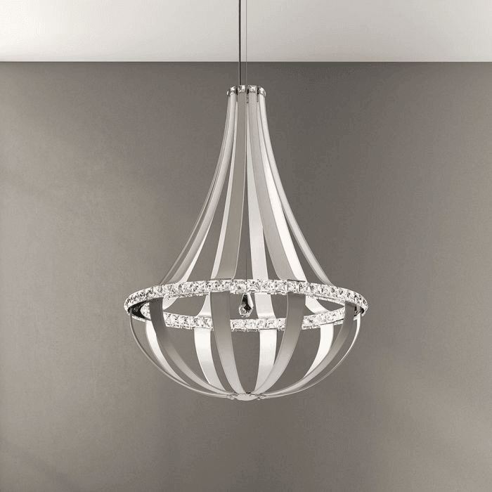 Schonbek 1870 - Crystal Empire Pendant - SCE130DN-LW1S | Montreal Lighting & Hardware