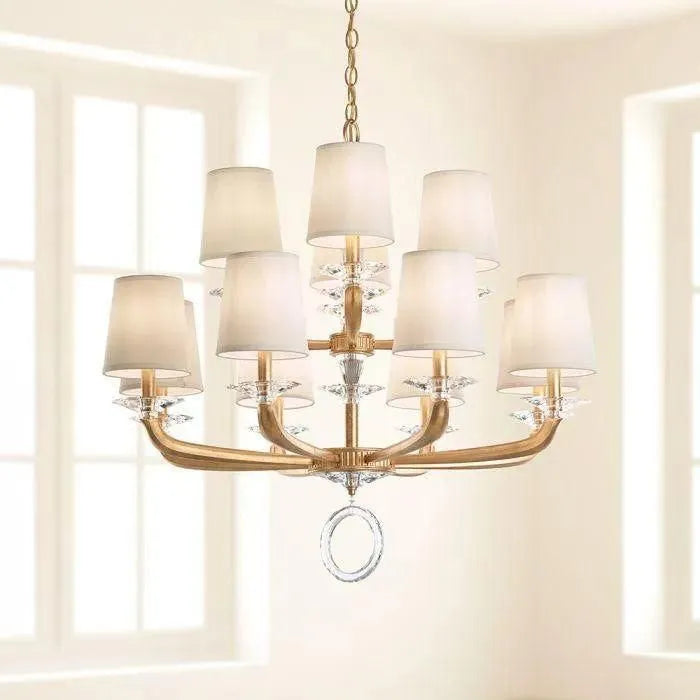 Schonbek 1870 - Emilea Chandelier - MA1012N-06O | Montreal Lighting & Hardware