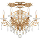 Schonbek 1870 - Filigrae Semi Flush - FE7206N-22H | Montreal Lighting & Hardware