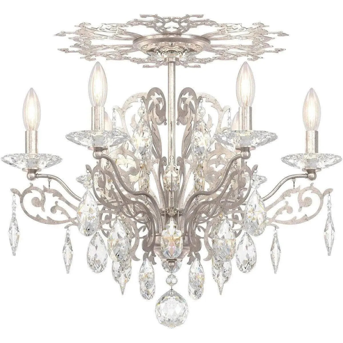 Schonbek 1870 - Filigrae Semi Flush - FE7206N-22H | Montreal Lighting & Hardware