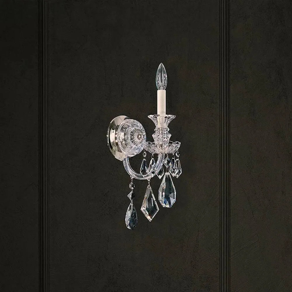 Schonbek 1870 - Hamilton Wall Sconce - 5701BK | Montreal Lighting & Hardware