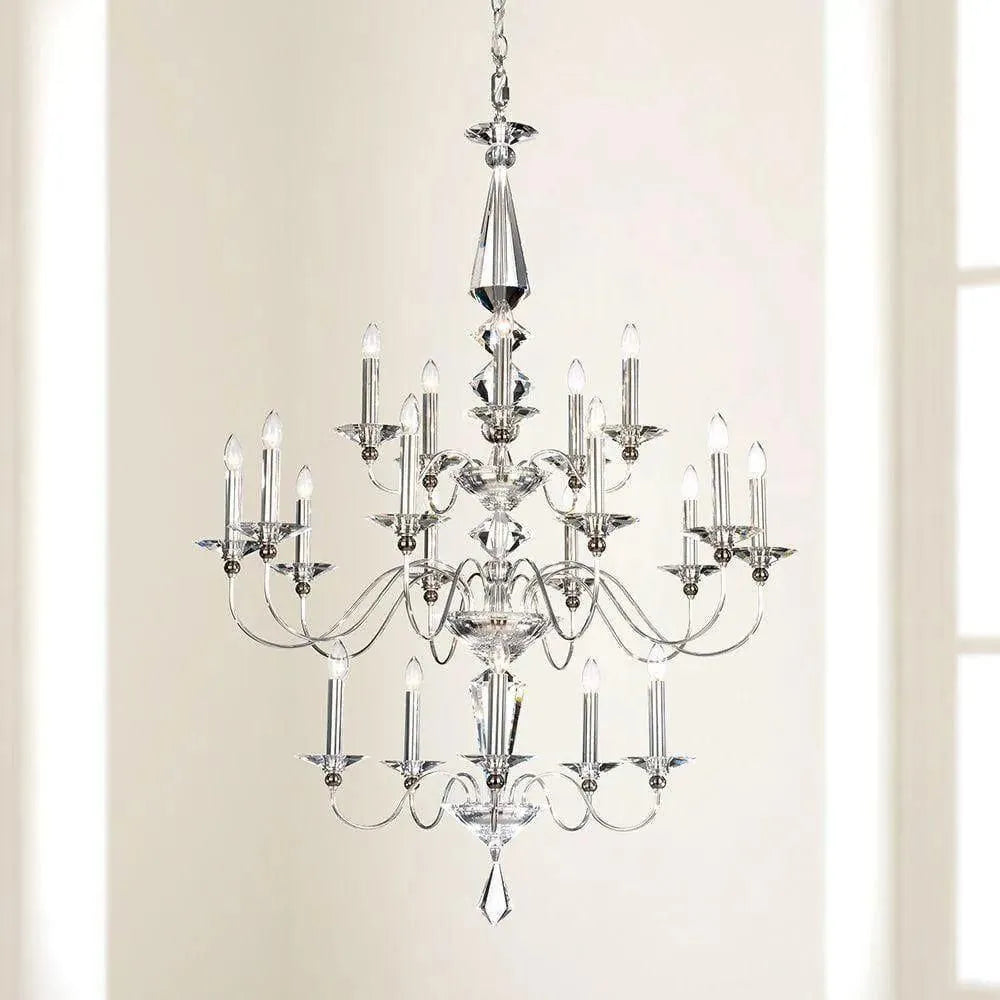 Schonbek 1870 - Jasmine Chandelier - 9690-40CL | Montreal Lighting & Hardware