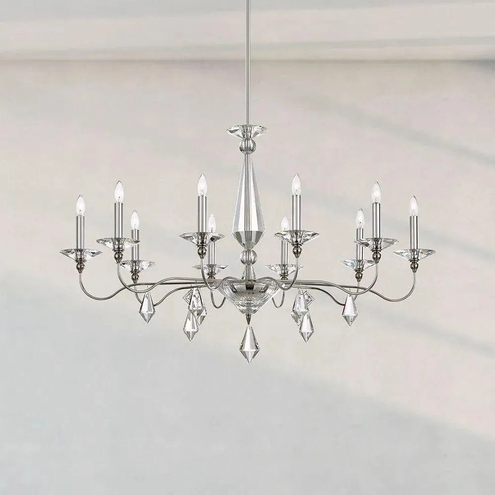Schonbek 1870 - Jasmine Chandelier - 9695N-40CL | Montreal Lighting & Hardware