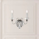 Schonbek 1870 - Jasmine Wall Sconce - 9672-40CL | Montreal Lighting & Hardware