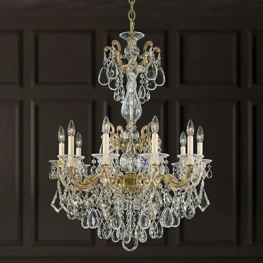 Schonbek 1870 - La Scala Chandelier - 5008-74 | Montreal Lighting & Hardware