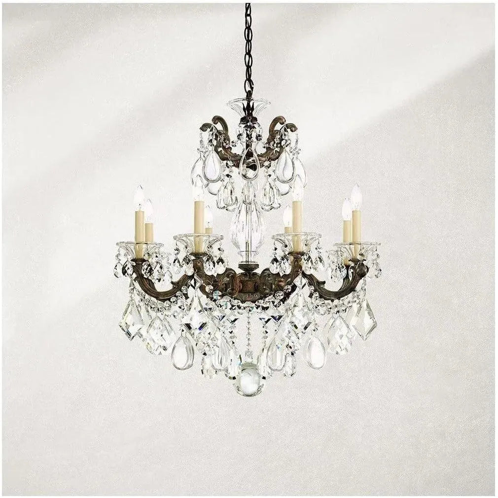 Schonbek 1870 - La Scala Chandelier - 5073-76S | Montreal Lighting & Hardware