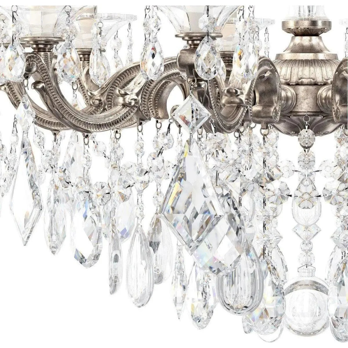 Schonbek 1870 - La Scala Chandelier - 5074-48S | Montreal Lighting & Hardware