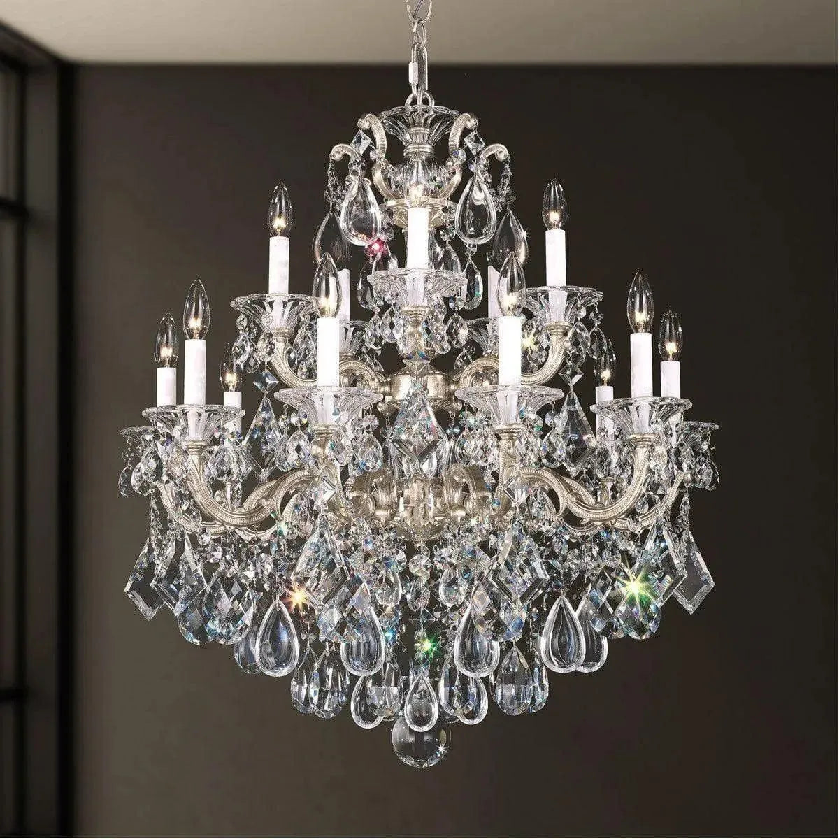 Schonbek 1870 - La Scala Chandelier - 5075-48S | Montreal Lighting & Hardware