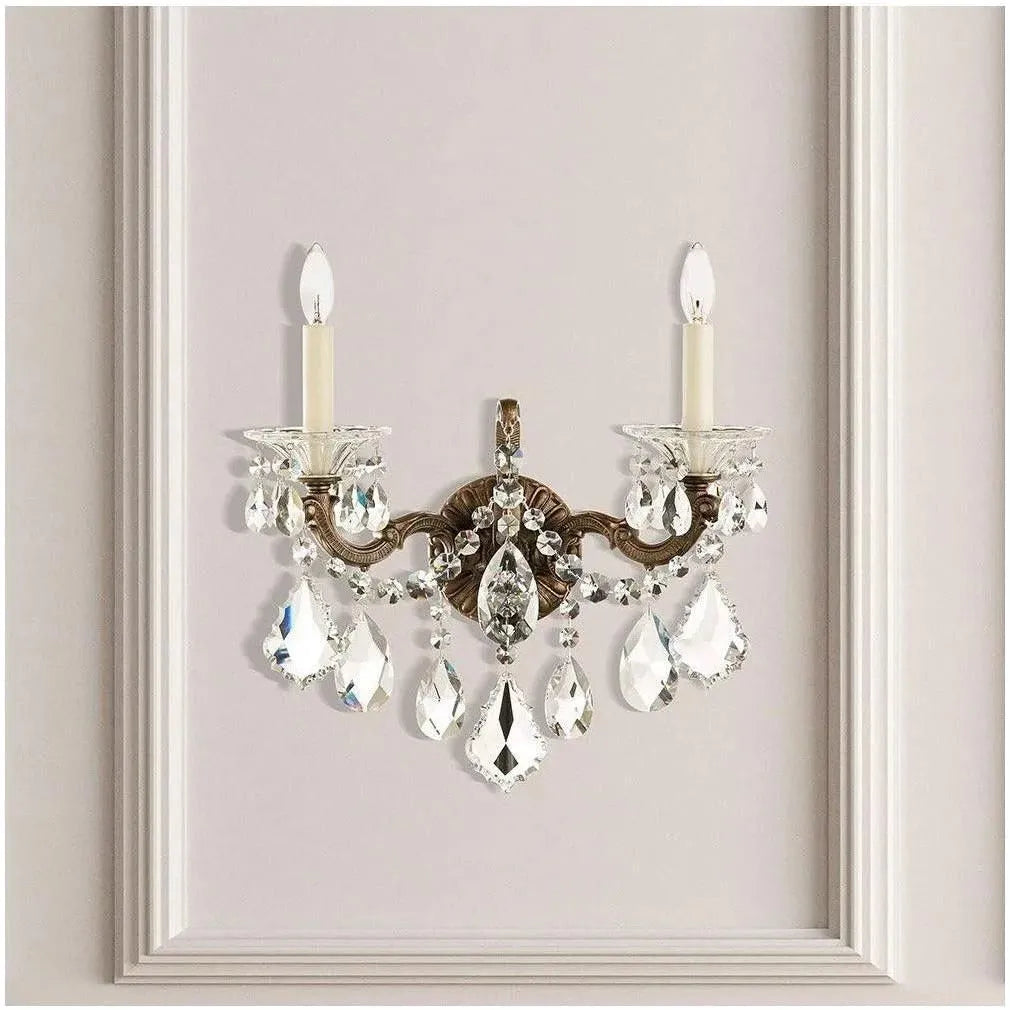 Schonbek 1870 - La Scala Wall Sconce - 5001-22 | Montreal Lighting & Hardware