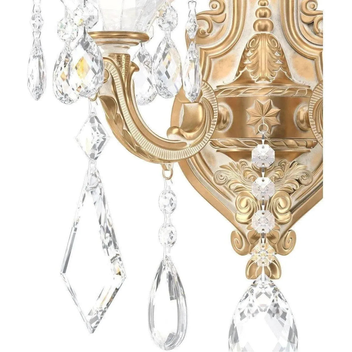 Schonbek 1870 - La Scala Wall Sconce - 5070-27S | Montreal Lighting & Hardware