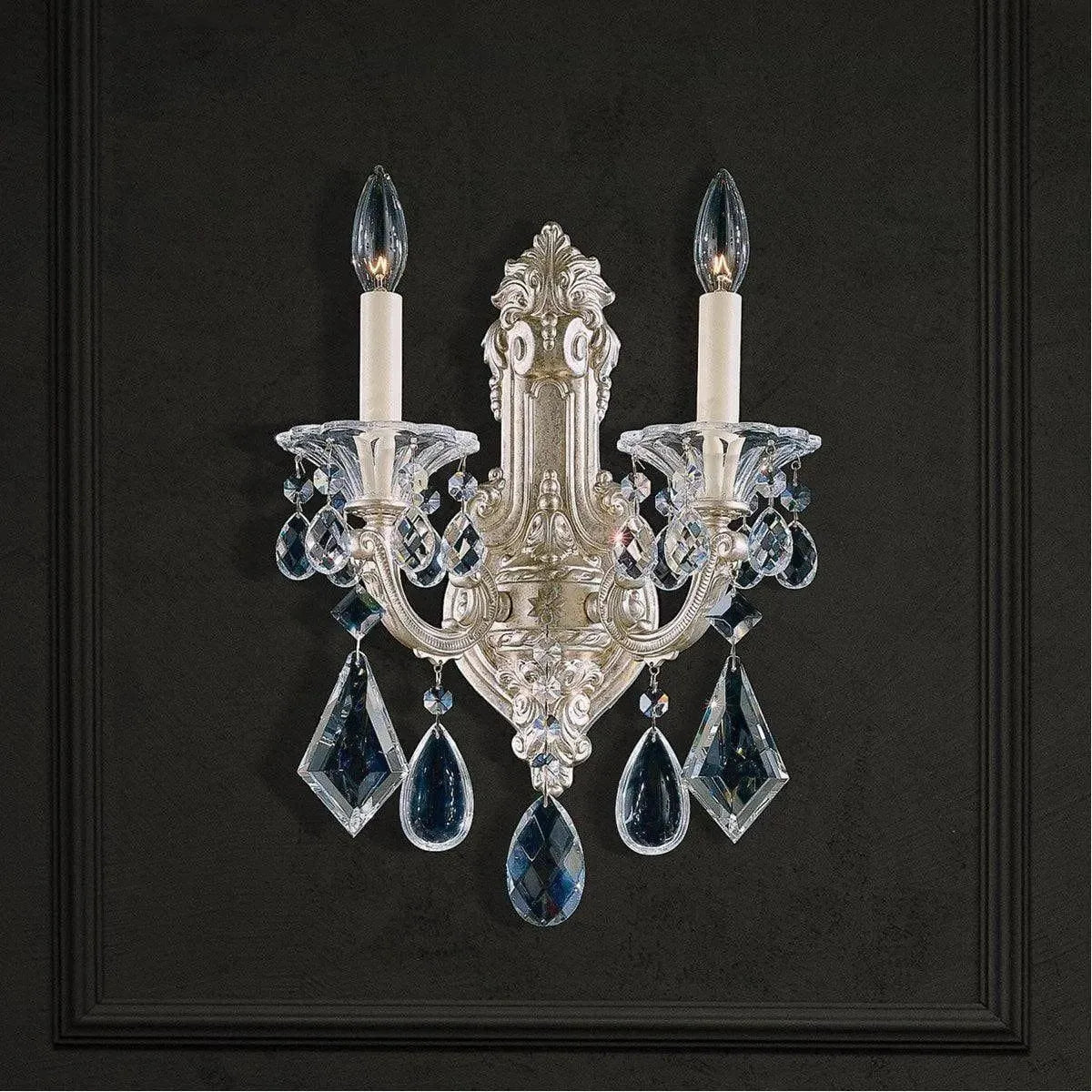 Schonbek 1870 - La Scala Wall Sconce - 5070-48S | Montreal Lighting & Hardware