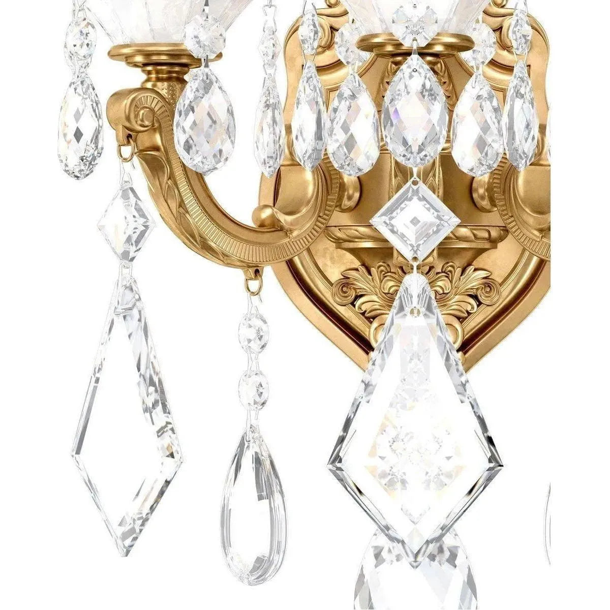 Schonbek 1870 - La Scala Wall Sconce - 5071-22S | Montreal Lighting & Hardware