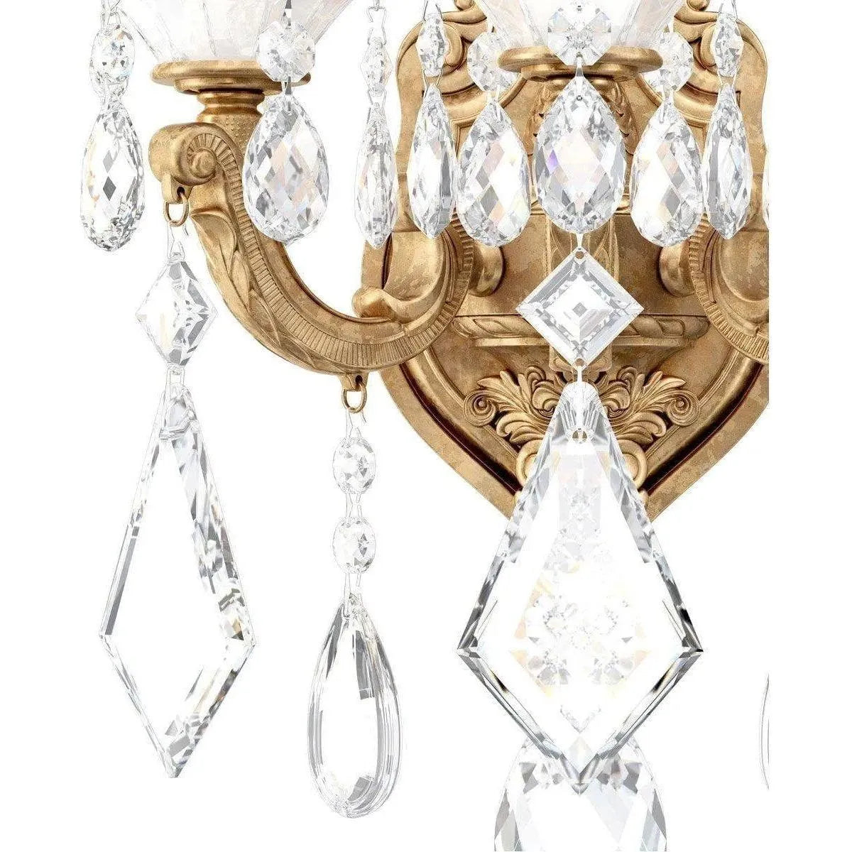 Schonbek 1870 - La Scala Wall Sconce - 5071-26S | Montreal Lighting & Hardware