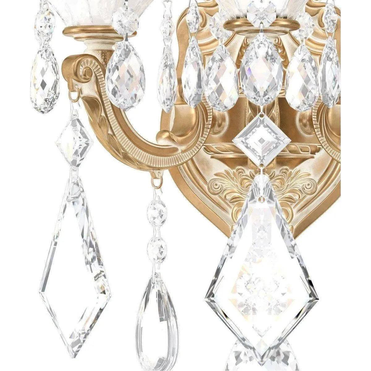 Schonbek 1870 - La Scala Wall Sconce - 5071-27S | Montreal Lighting & Hardware