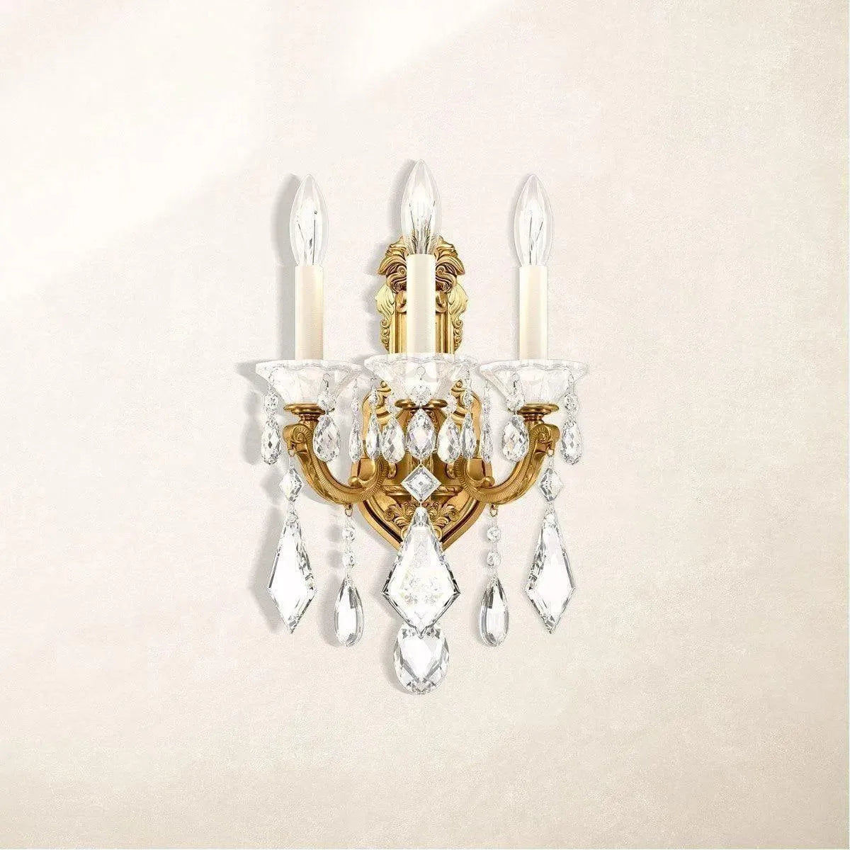 Schonbek 1870 - La Scala Wall Sconce - 5071-48S | Montreal Lighting & Hardware