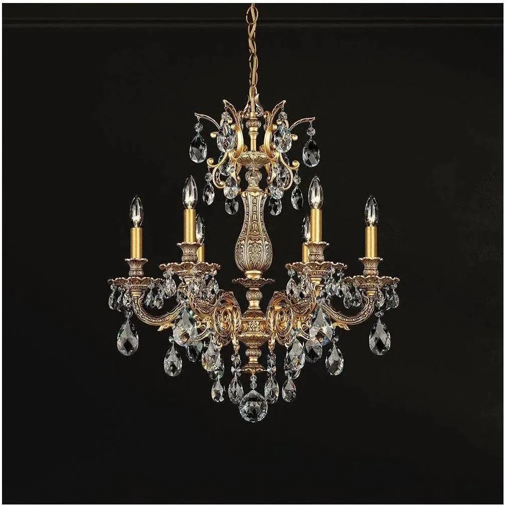 Schonbek 1870 - Milano Chandelier - 5676-83S | Montreal Lighting & Hardware