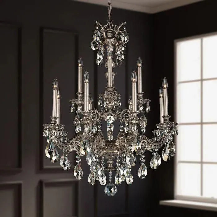 Schonbek 1870 - Milano Chandelier - 5683-22O | Montreal Lighting & Hardware