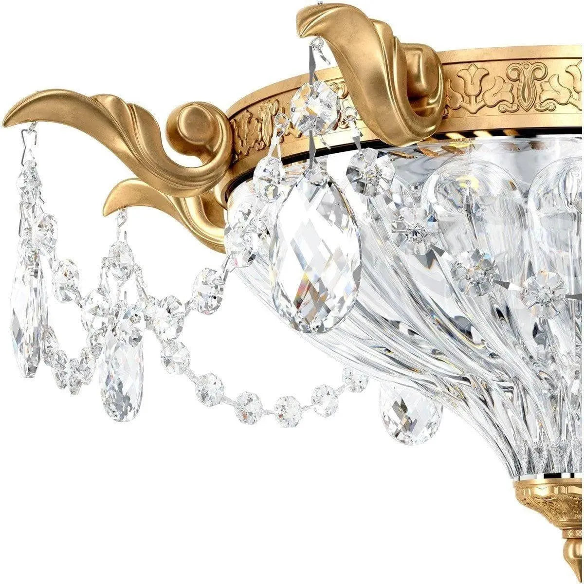 Schonbek 1870 - Milano Semi Flush - 5633-22S | Montreal Lighting & Hardware