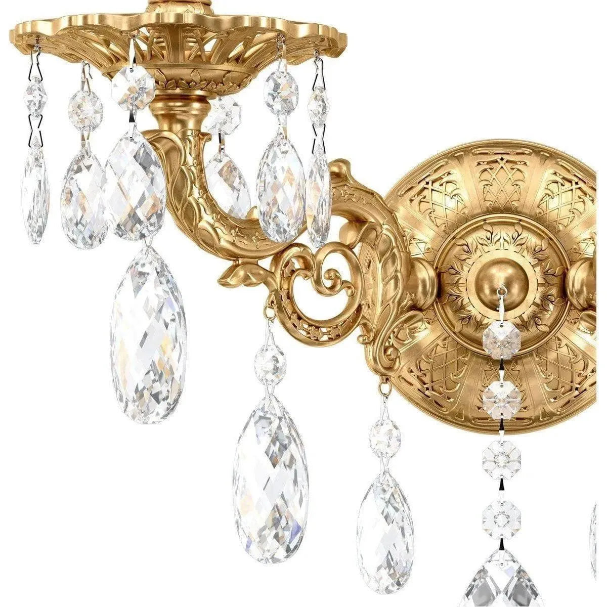 Schonbek 1870 - Milano Wall Sconce - 5642-22S | Montreal Lighting & Hardware