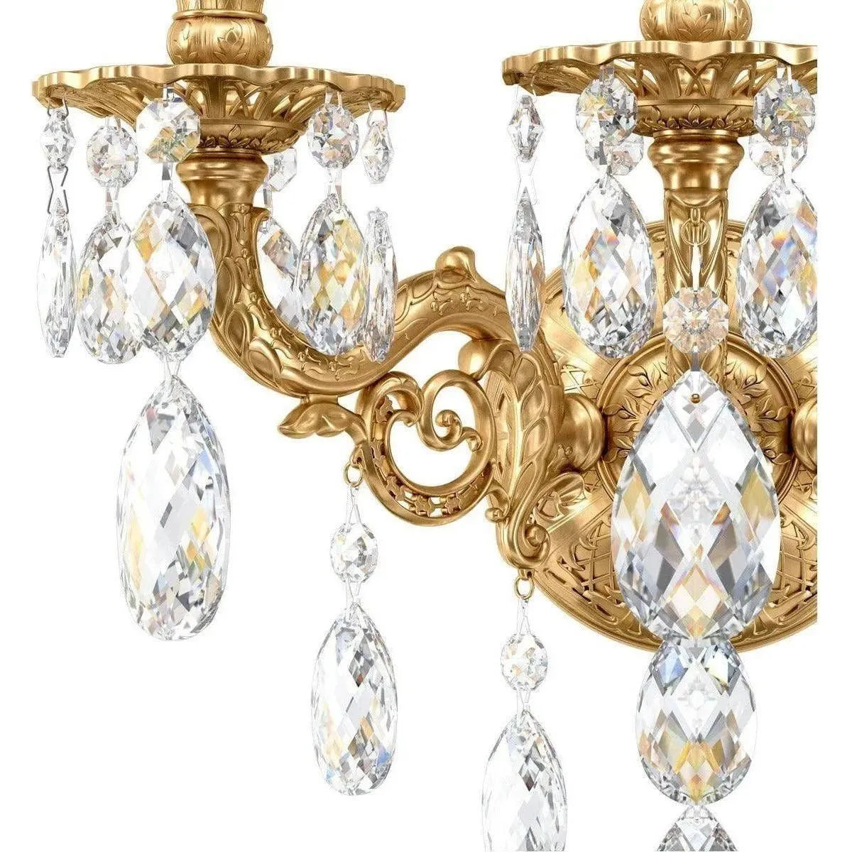 Schonbek 1870 - Milano Wall Sconce - 5643-22S | Montreal Lighting & Hardware