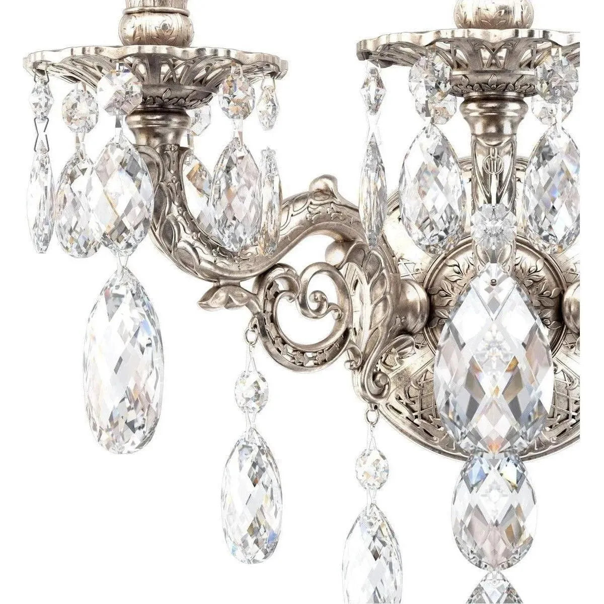 Schonbek 1870 - Milano Wall Sconce - 5643-48S | Montreal Lighting & Hardware