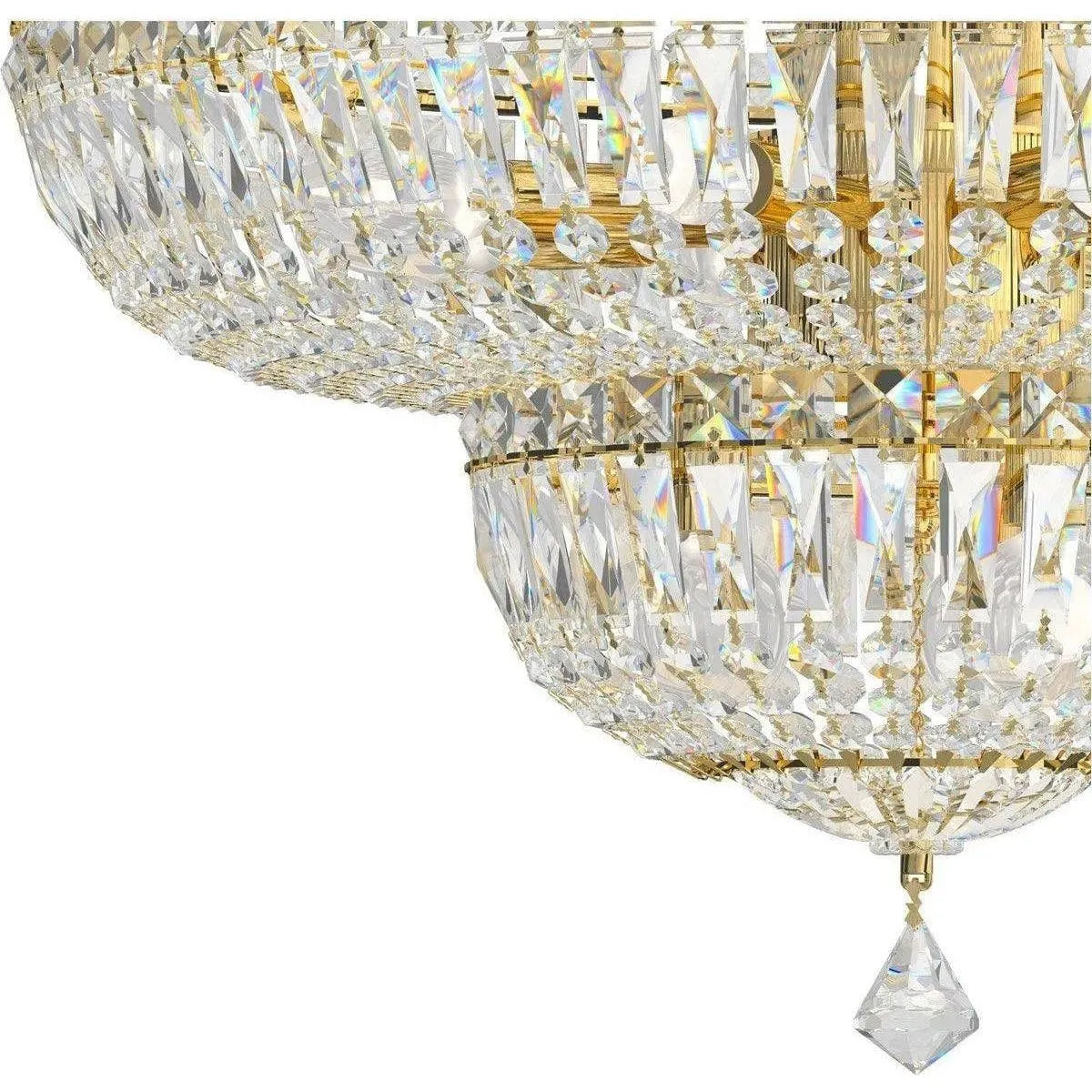 Schonbek 1870 - Petit Crystal Deluxe Chandelier - 6616-211M | Montreal Lighting & Hardware