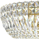Schonbek 1870 - Petit Crystal Deluxe Semi Flush - 5890-211S | Montreal Lighting & Hardware