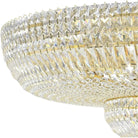 Schonbek 1870 - Petit Crystal Deluxe Semi Flush - 5890-211S | Montreal Lighting & Hardware