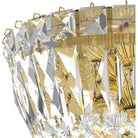 Schonbek 1870 - Petit Crystal Deluxe Semi Flush - 5890-211S | Montreal Lighting & Hardware