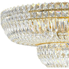 Schonbek 1870 - Petit Crystal Deluxe Semi Flush - 5895-211S | Montreal Lighting & Hardware