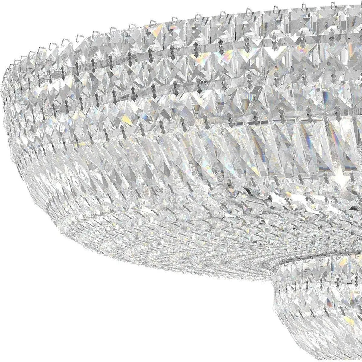 Schonbek 1870 - Petit Crystal Deluxe Semi Flush - 5896-40S | Montreal Lighting & Hardware