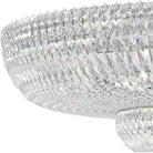 Schonbek 1870 - Petit Crystal Deluxe Semi Flush - 5896-40S | Montreal Lighting & Hardware
