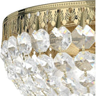 Schonbek 1870 - Petit Crystal Semi Flush - 1560-211S | Montreal Lighting & Hardware